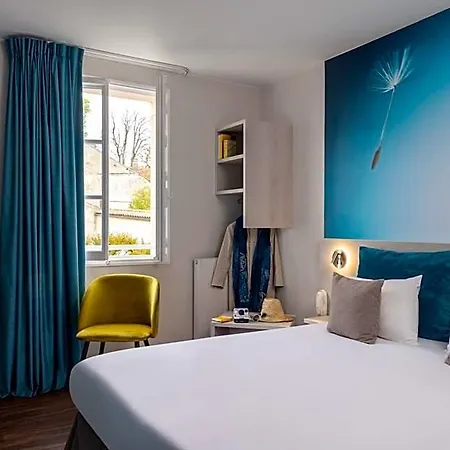 Logis Hotel-restaurant Le Fontarabie 酒店 丰特奈勒孔特
